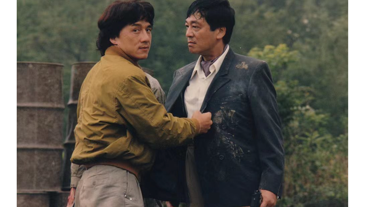 Jackie Chan junto a Kenneth K. Tsang. 