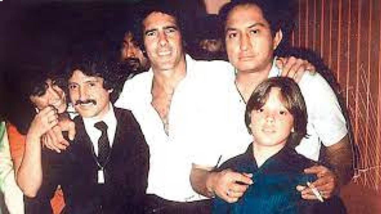 Andrés García con Luis Rey y Luis Miguel