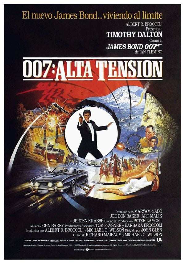 007: Su nombre es peligro - Película 1987.mx