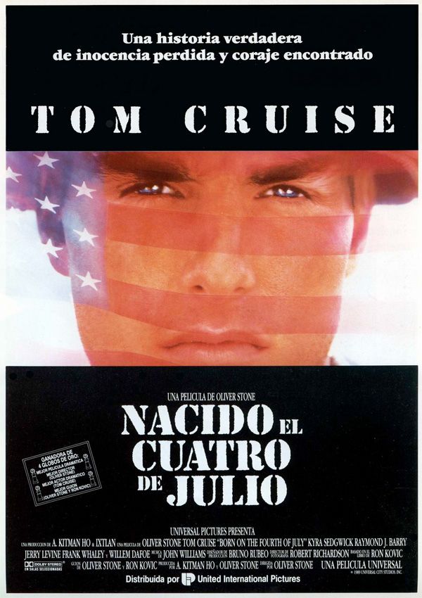 Nacido el cuatro de julio - Película 1989.mx