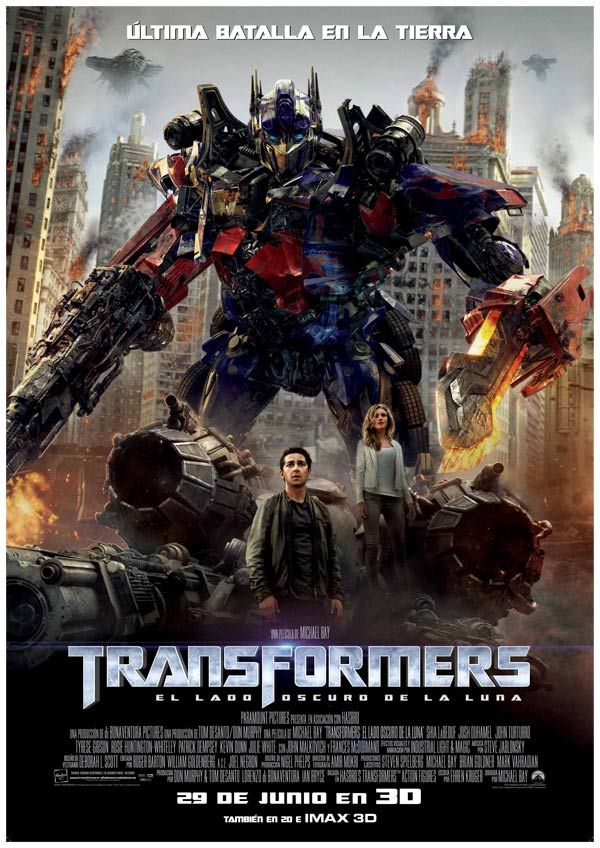 Transformers: El lado oscuro de la luna - Película 2011.mx