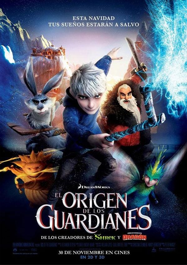 El origen de los Guardianes - Película 2012.mx