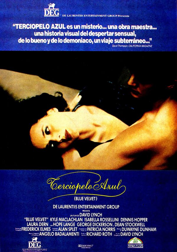 Terciopelo azul - Película 1986.mx