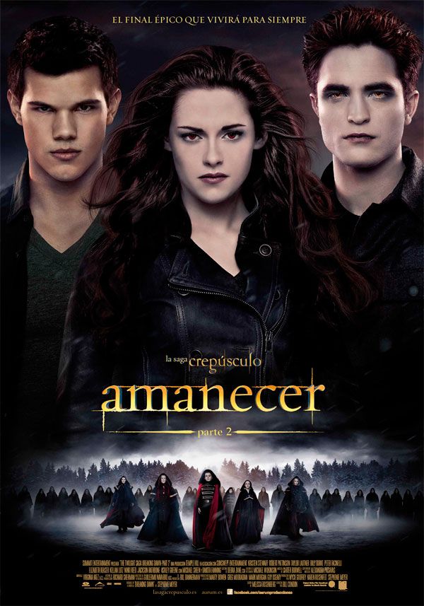 La saga Crepúsculo: Amanecer - Parte 2 - Película 2012.mx