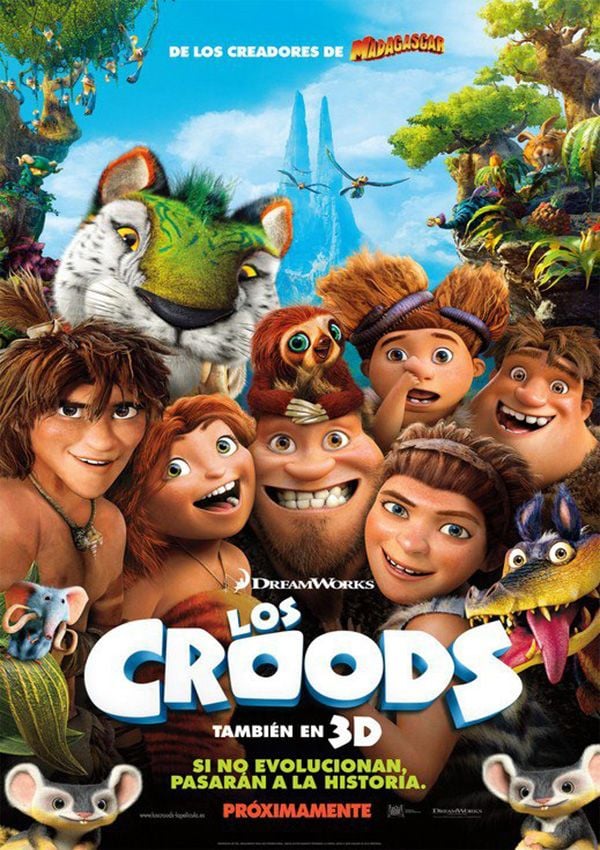 Los Croods - Película 2013.mx