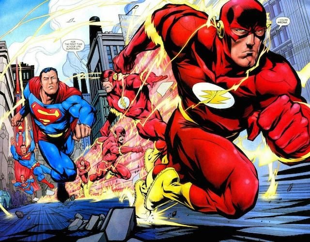 'Liga de la Justicia': Flash o Superman, ¿quién es más rápido