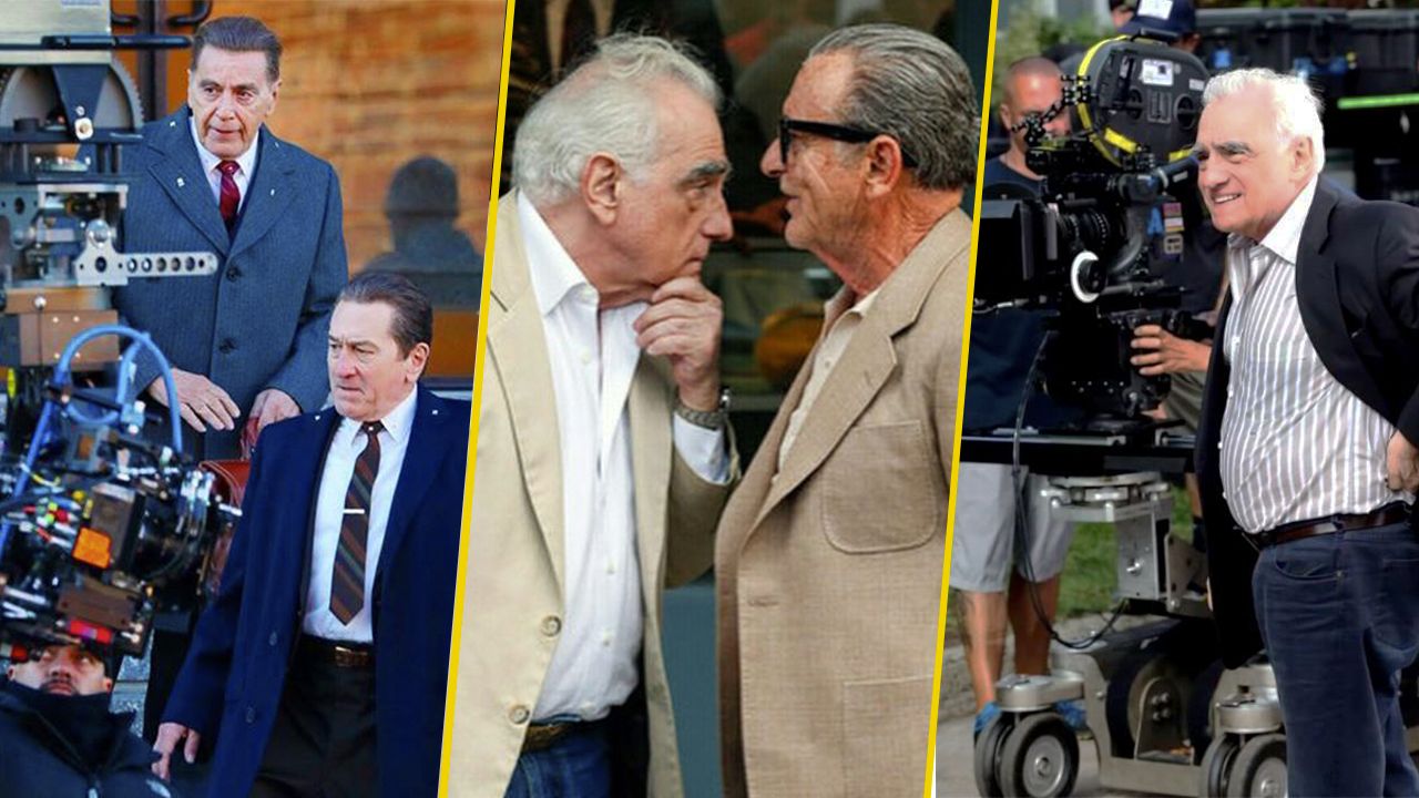 Cuanto Dura La Pelicula El Irlandes 'El irlandés': 15 fotos detrás de cámaras para saber cómo se grabó