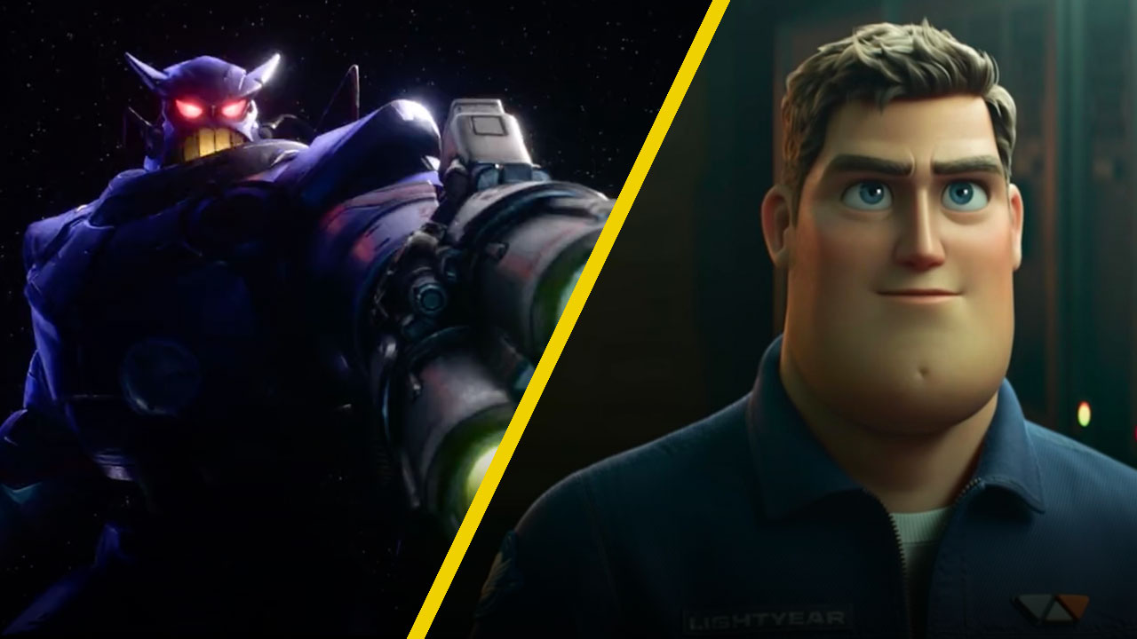Buzz Lightyear has hair in the Lightyear trailer and Toy Story