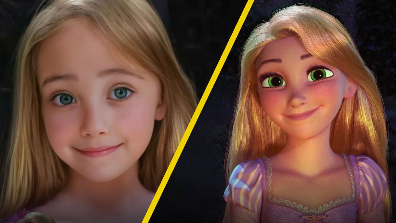 Inteligencia artificial transforma a las princesas de Disney en niñas  (Rapunzel es hermosa) - SensaCine.com.mx