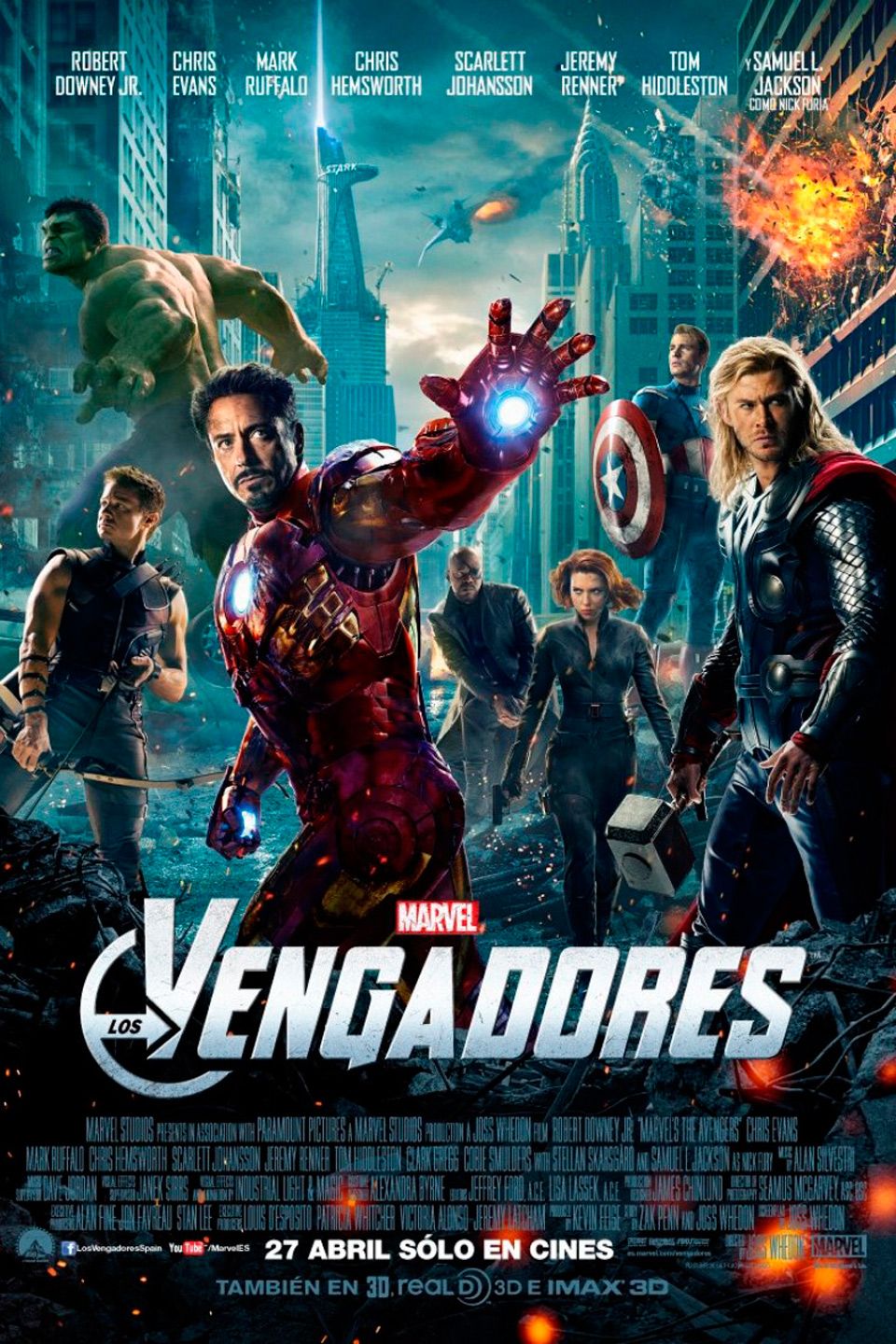 Los Vengadores - Película 2012.mx