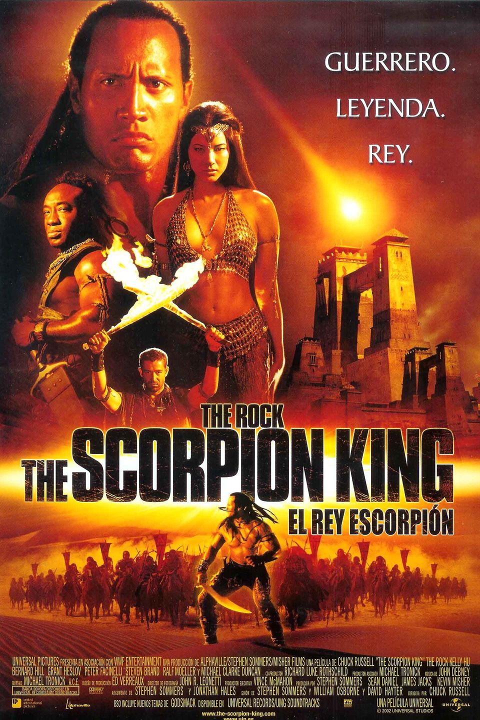 El rey escorpión - Película 2002.mx
