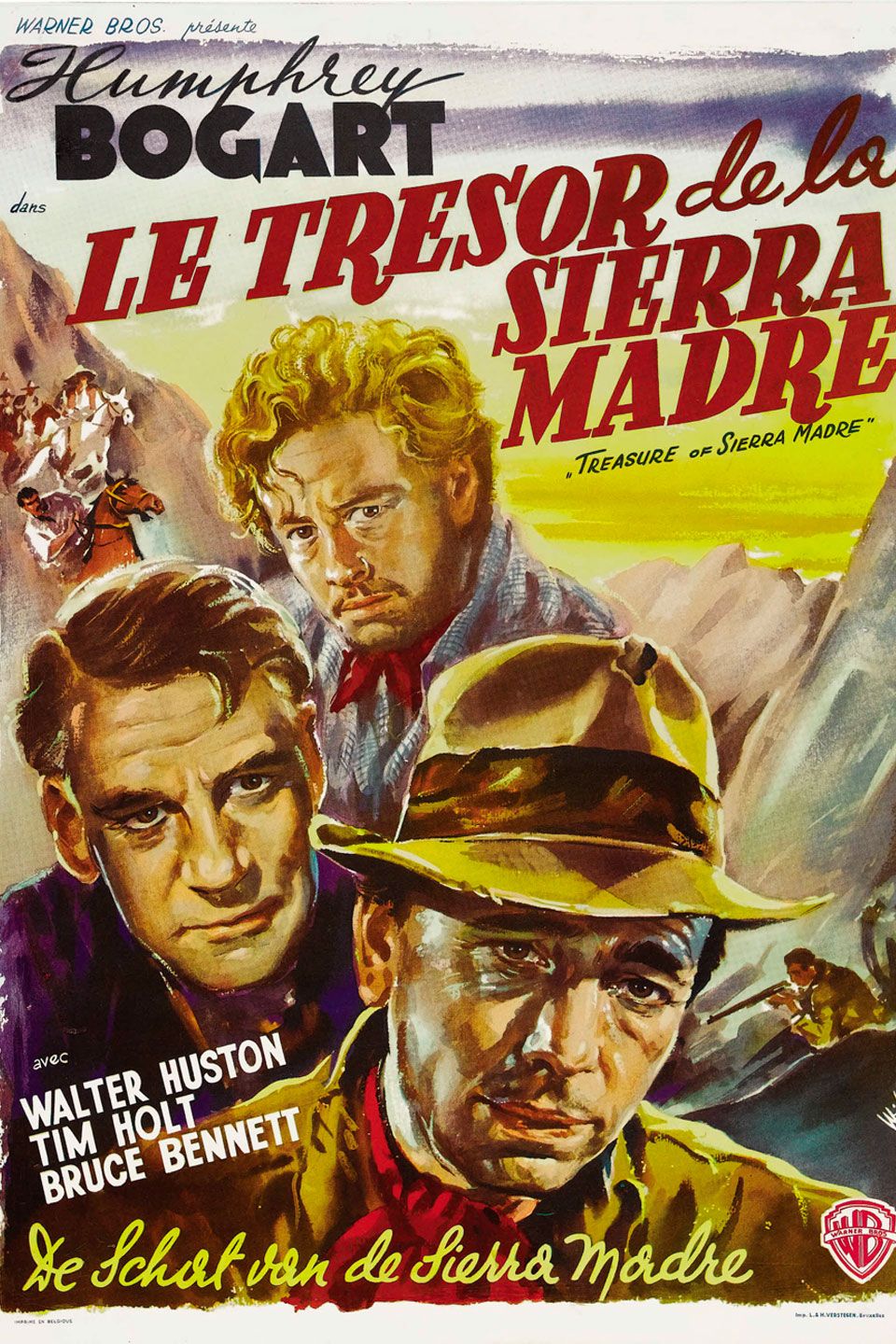 Cartel de la película El tesoro de la Sierra Madre - Foto 5 por un ...