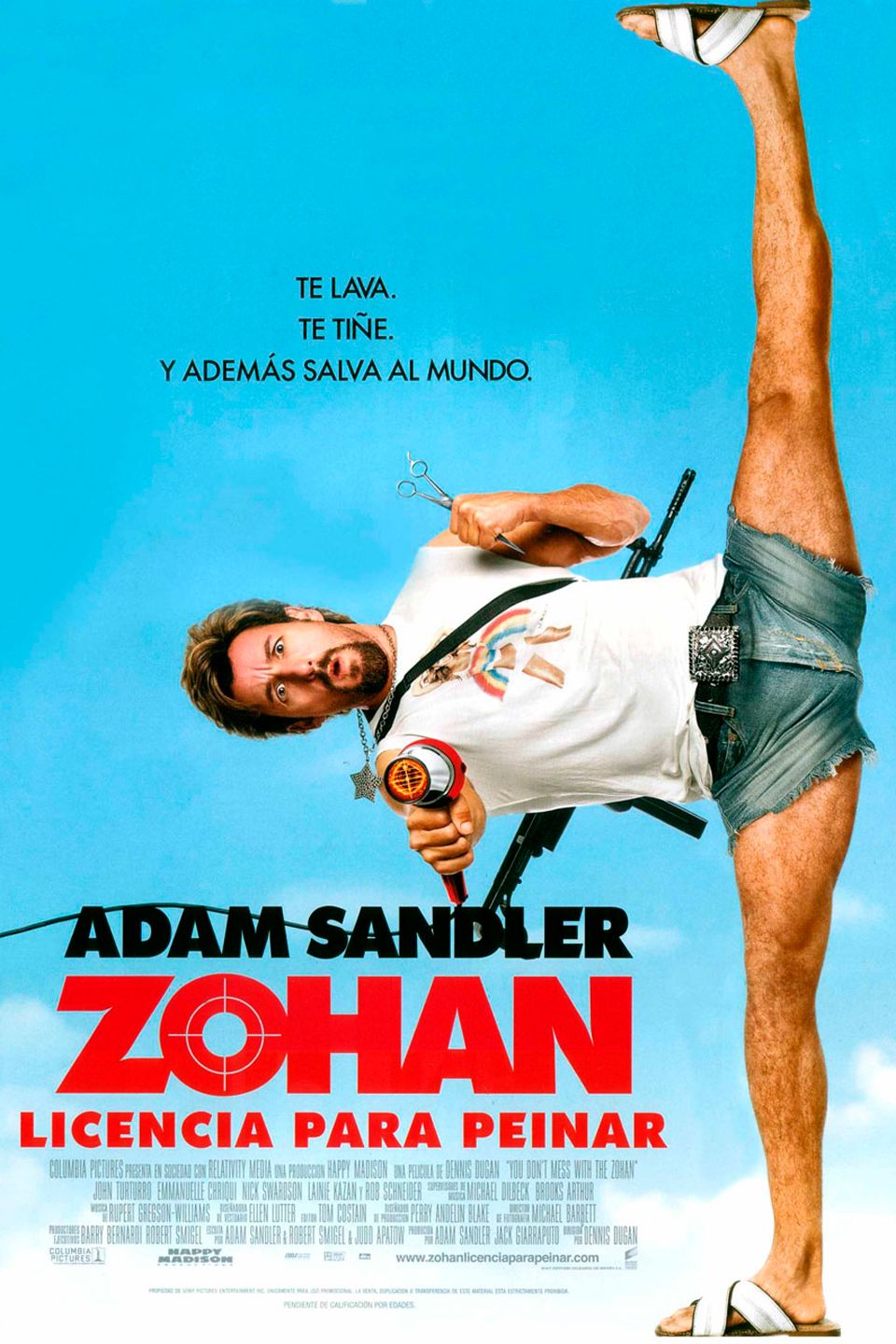 Cartel De La Película No Te Metas Con Zohan Foto 4 Por Un Total De 21