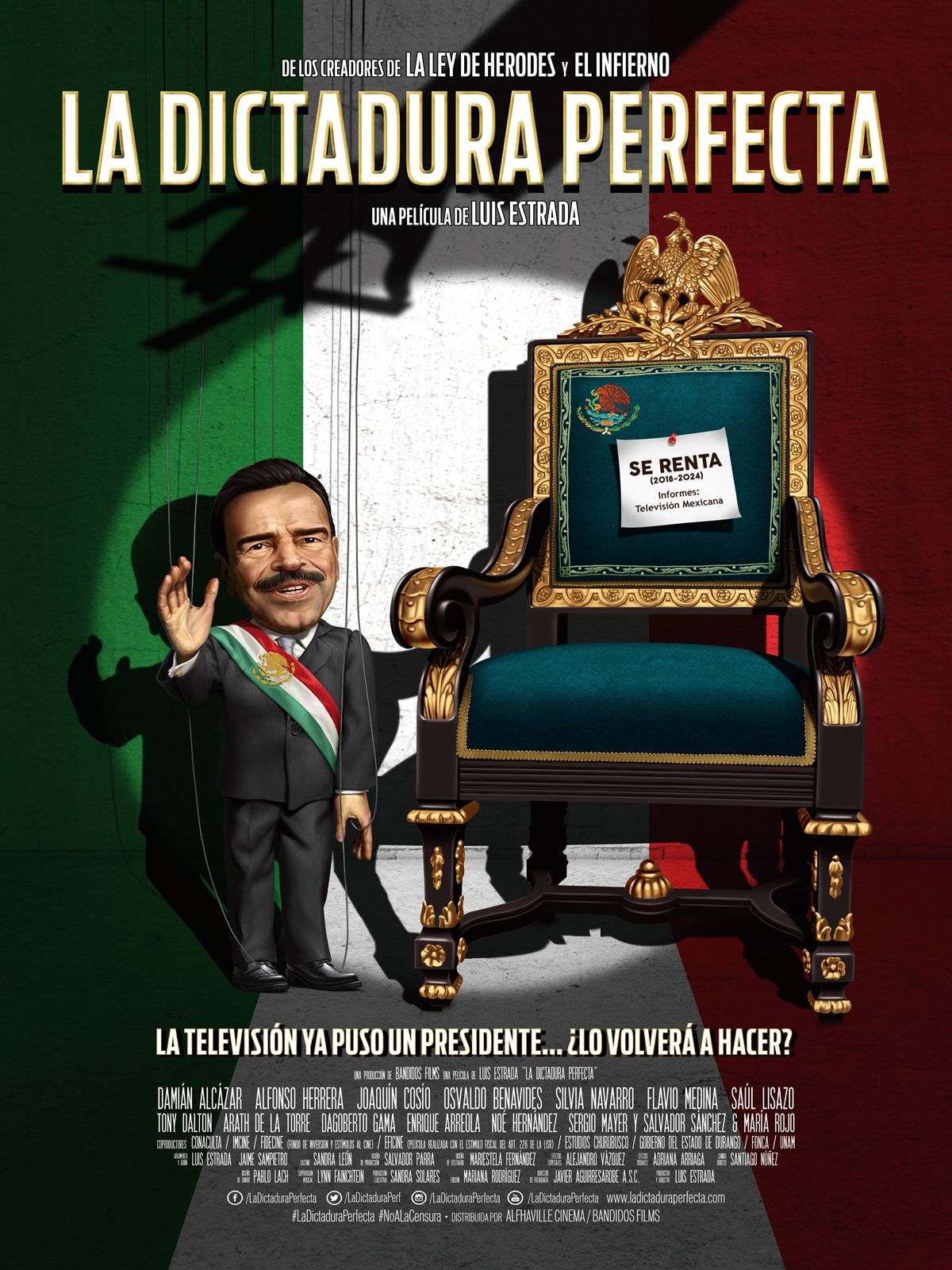 La dictadura perfecta - Película 2014.mx