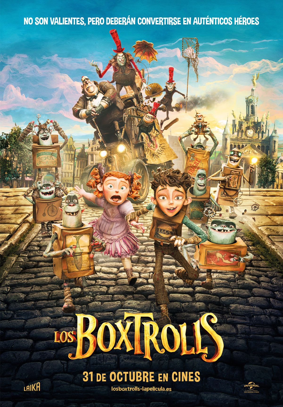Los Boxtrolls - Película 2014.mx