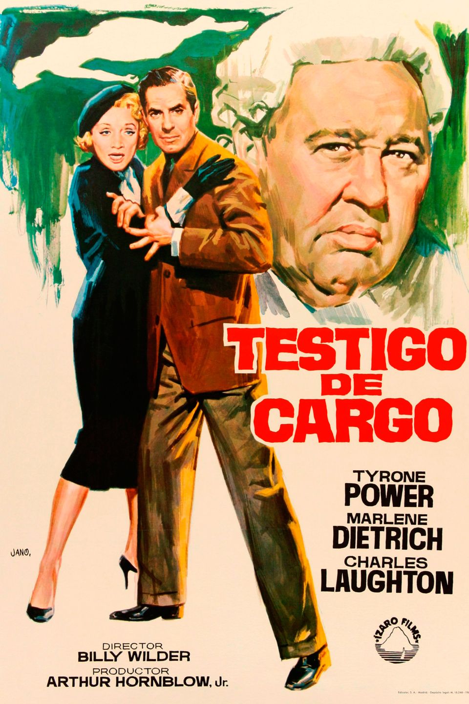 Testigo de cargo - Película 1957.mx