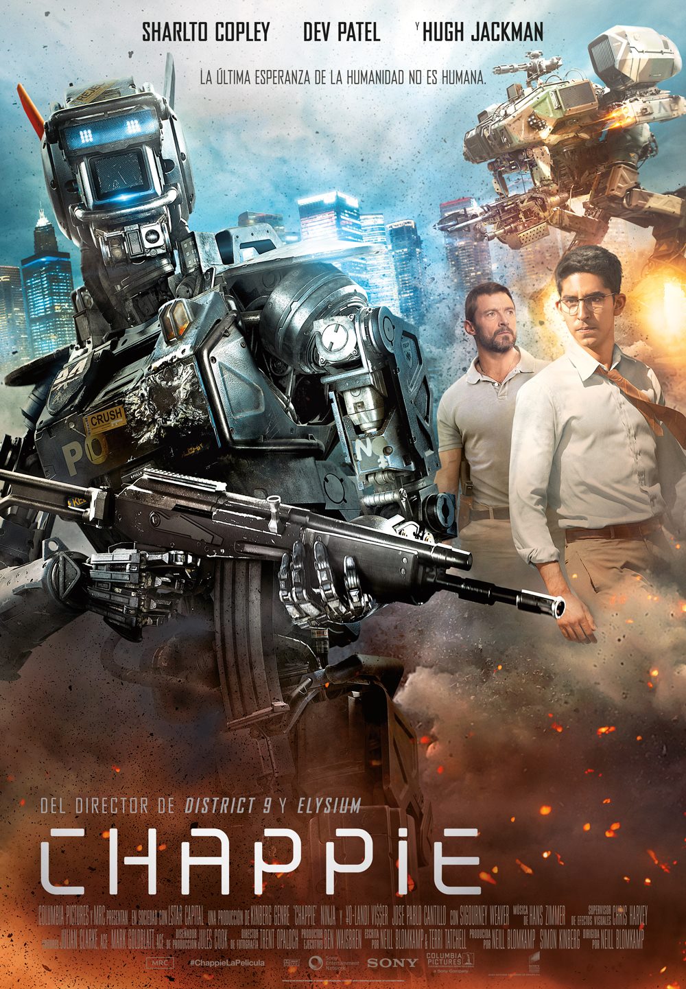 Chappie - Película 2015 - SensaCine.com.mx