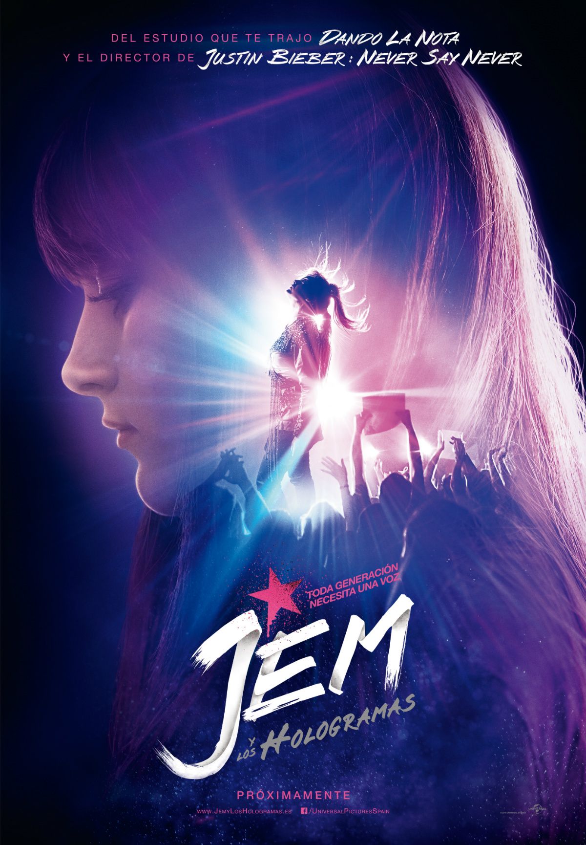 Jem y los hologramas - Película 2015.mx