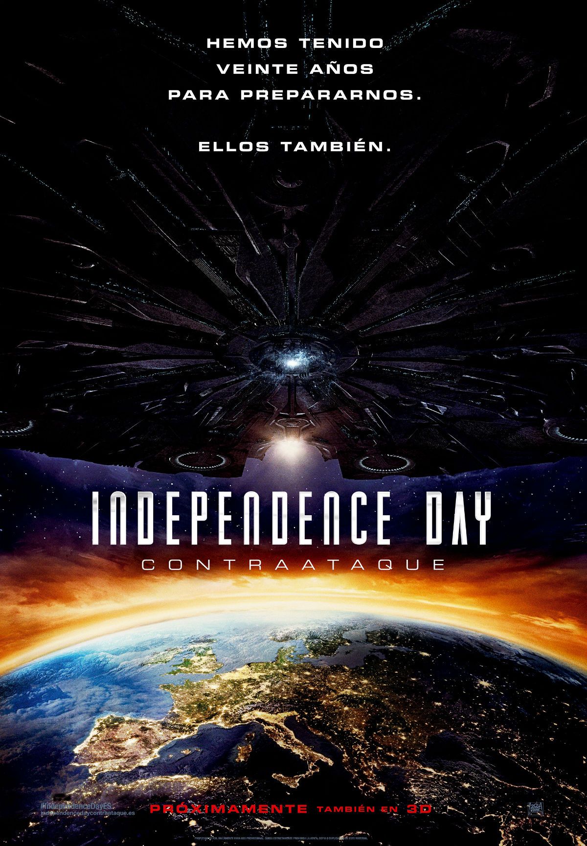 Día de la Independencia: Contraataque - Película 2016.mx