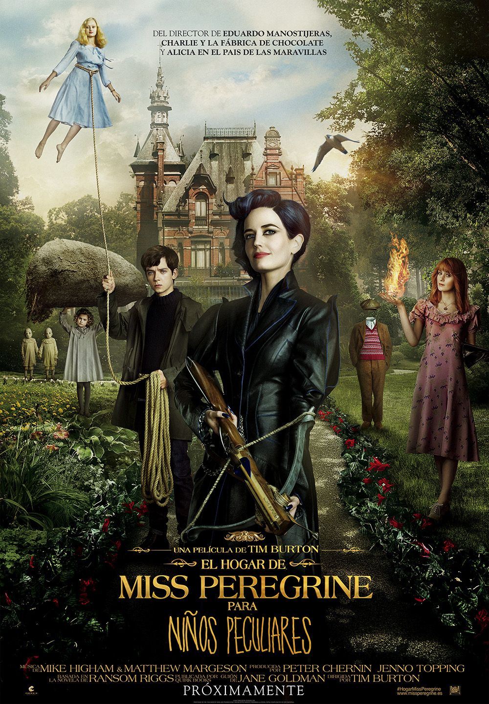 El hogar de Miss Peregrine para niños peculiares - Película 2016.mx