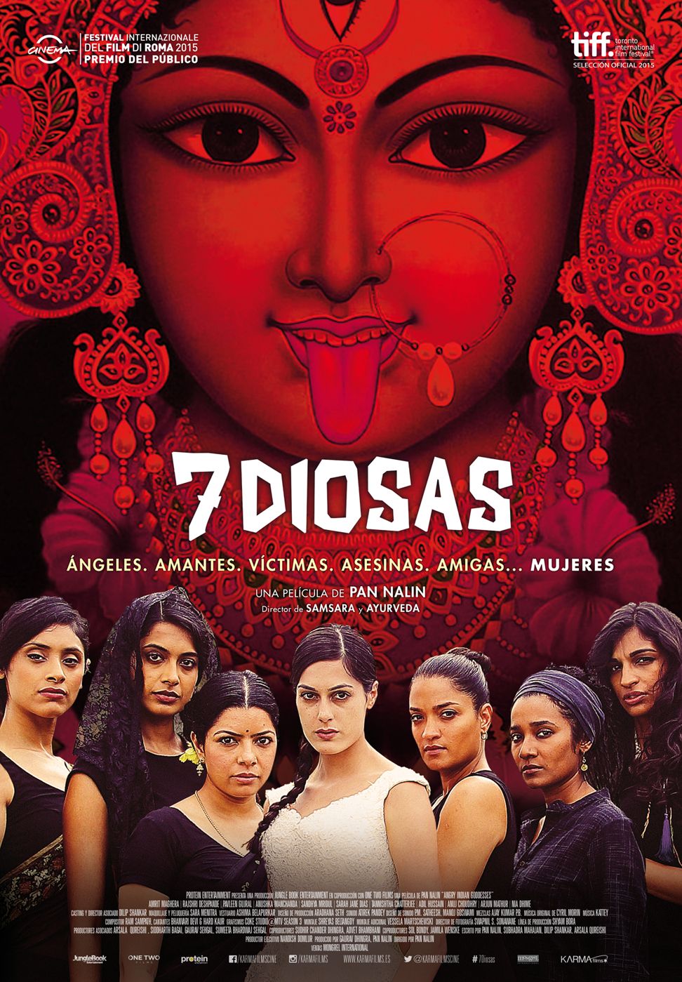 7 diosas - Película 2015.mx