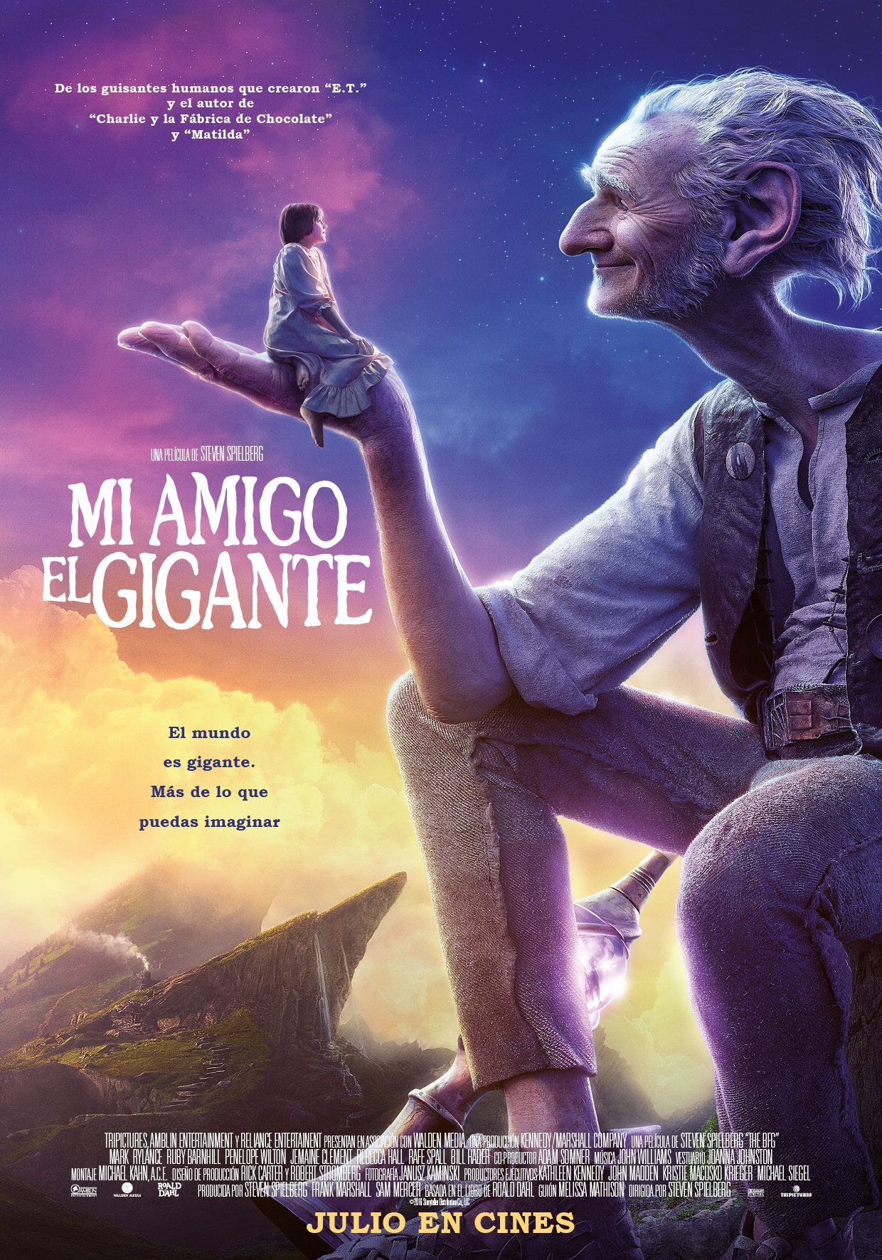 El buen amigo gigante - Película 2016.mx