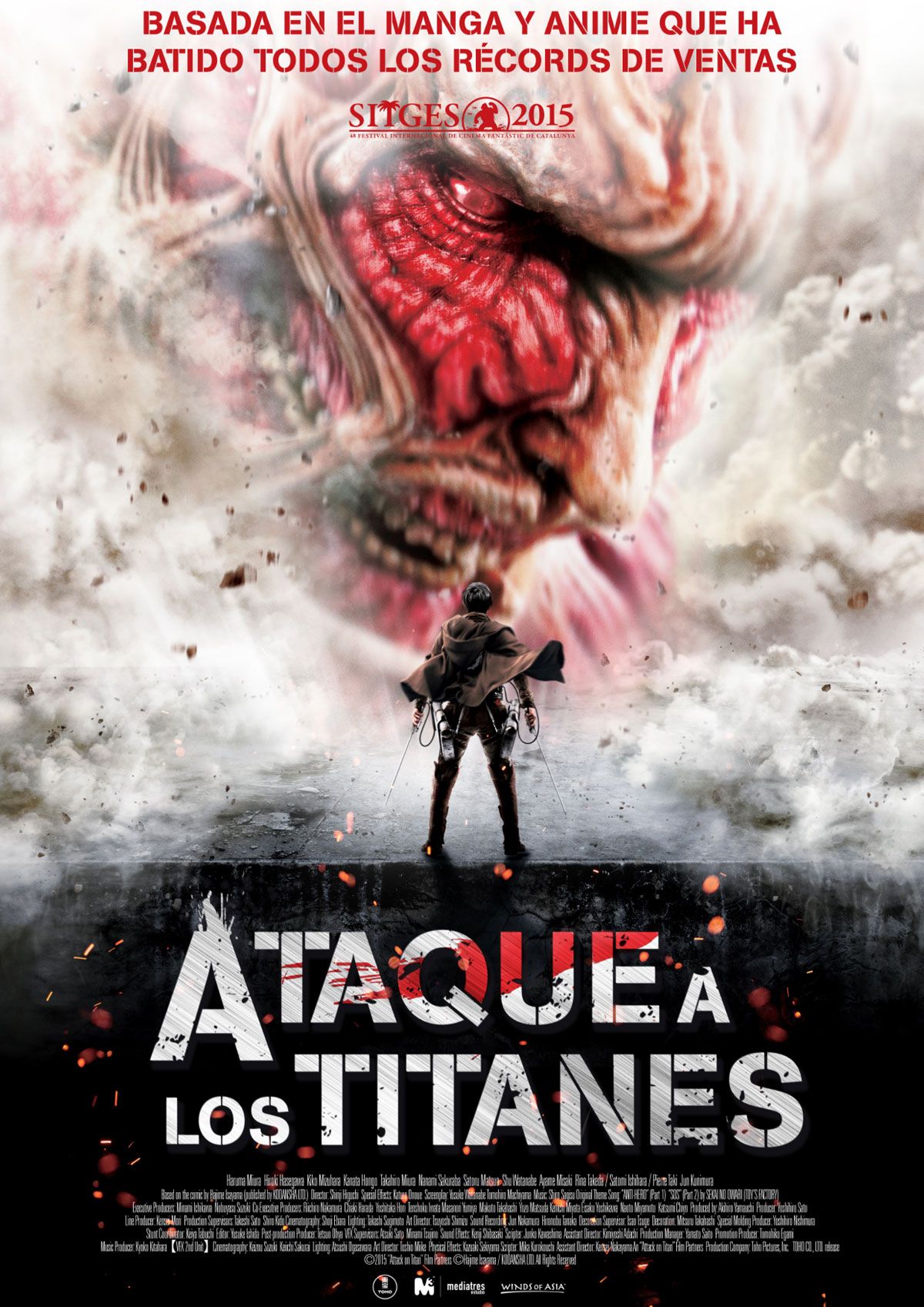 Ataque a los titanes - Película 2015.mx