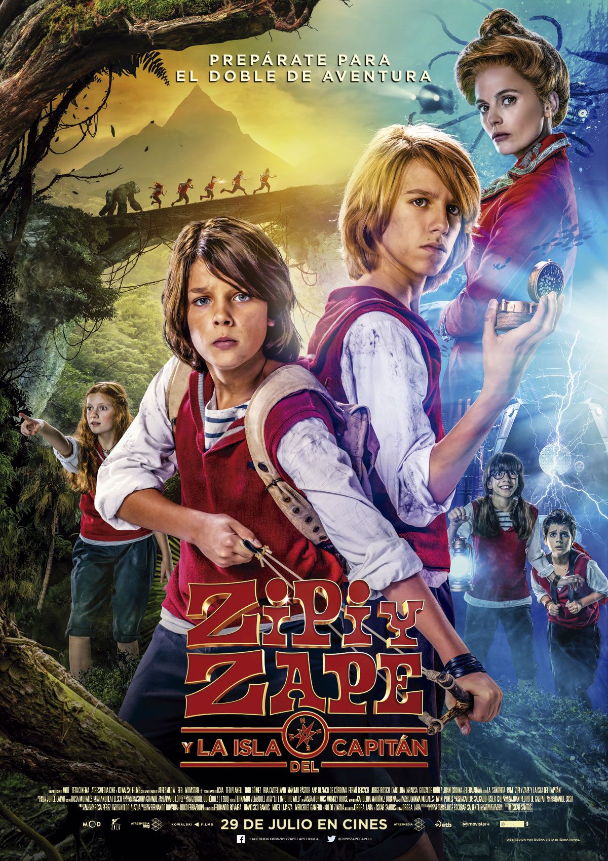 Zipi y Zape y la isla del capitán - Película 2016.mx