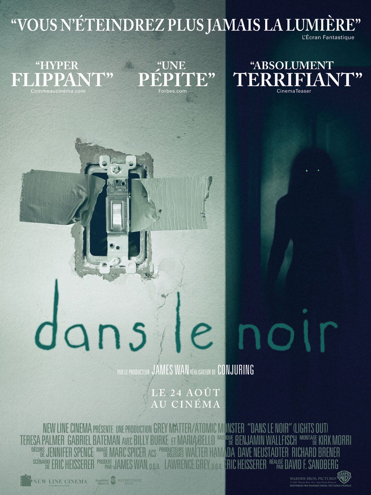 Cartel de la película Cuando las luces se apagan - Foto 1 por un total