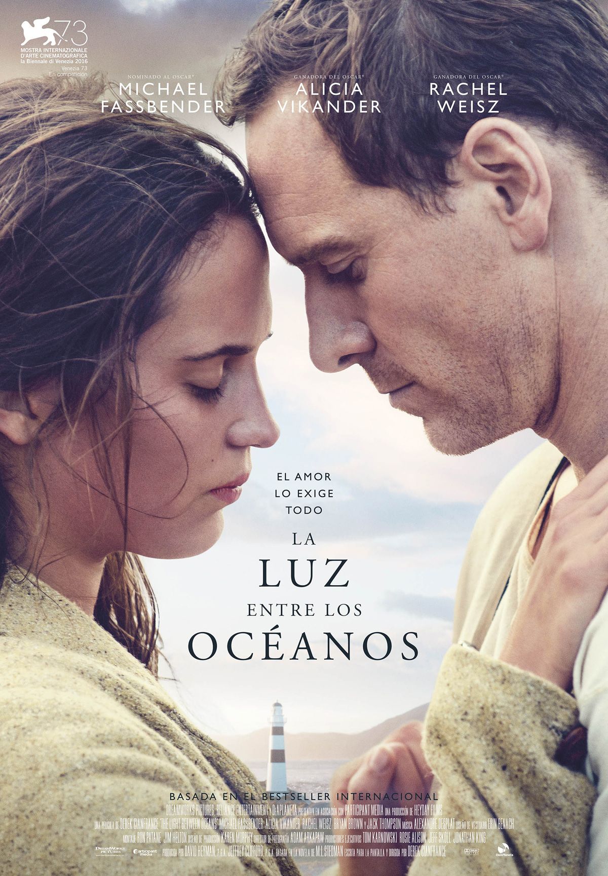 La luz entre los océanos - Película 2016.mx