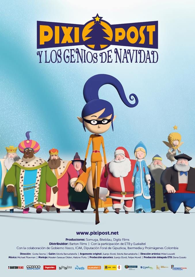 Pixi Post y los genios de Navidad - Película 2016.mx