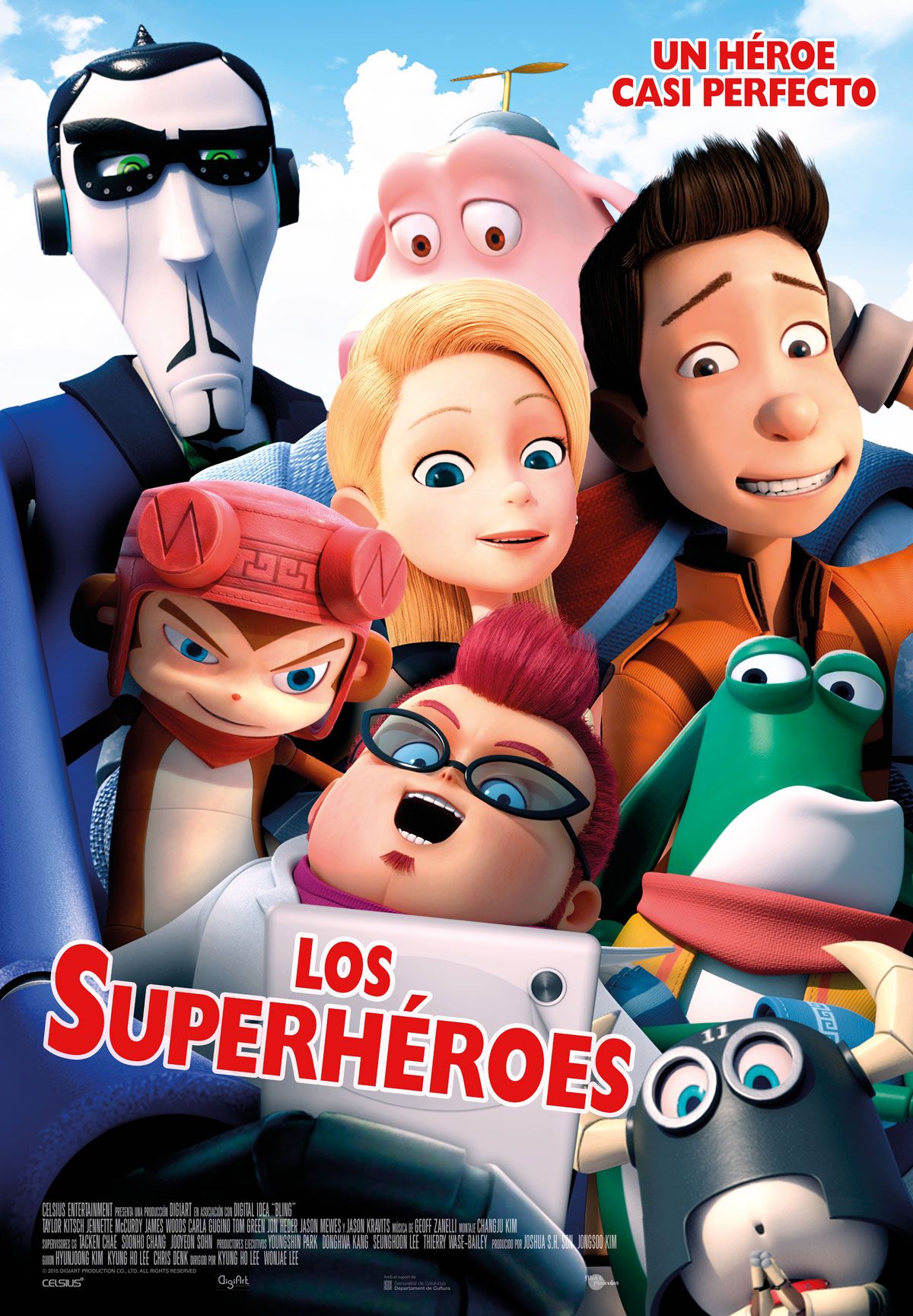 Los superhéroes - Película 2016.mx