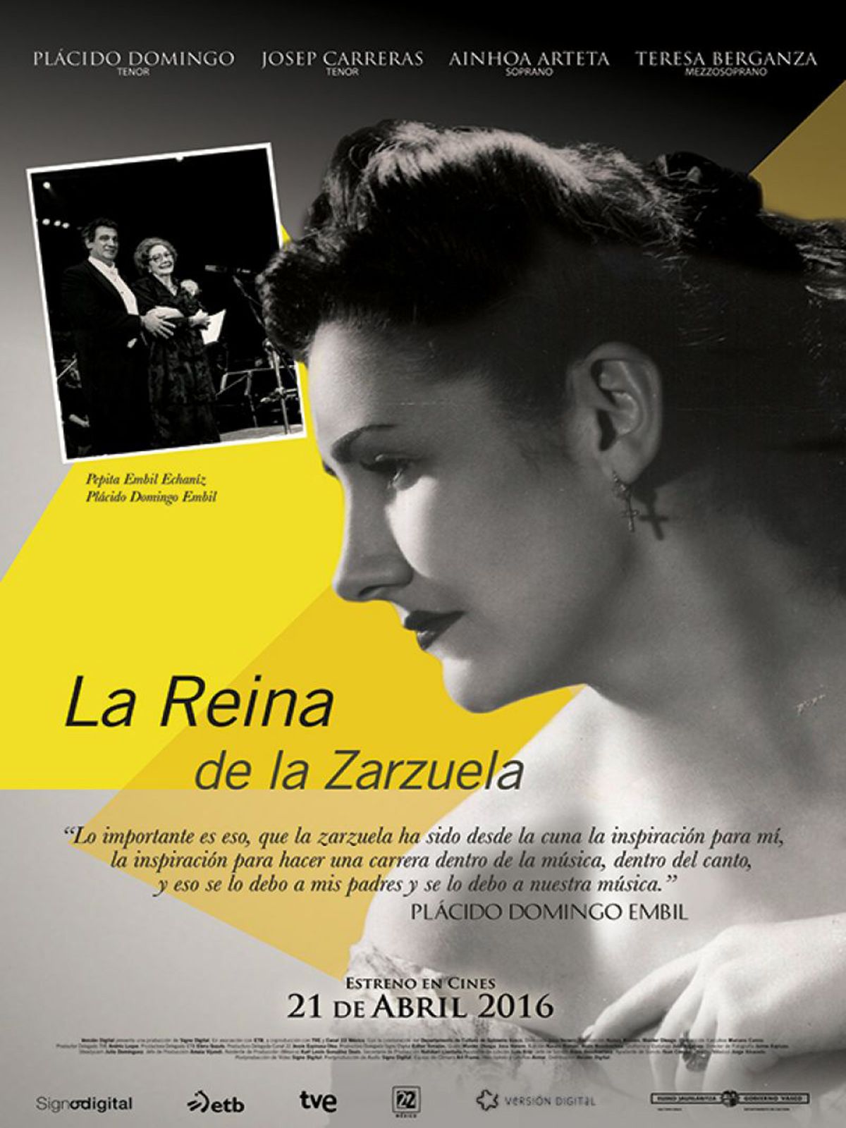 La reina de la Zarzuela - Película 2016.mx