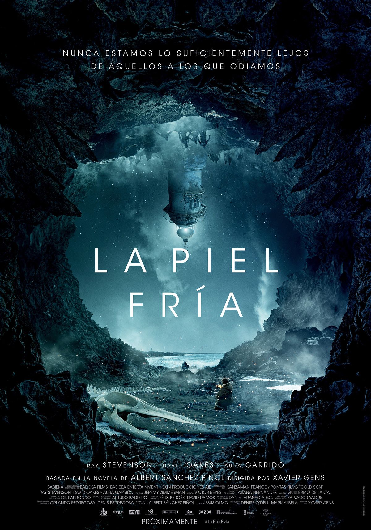 La piel fría - Película 2017.mx