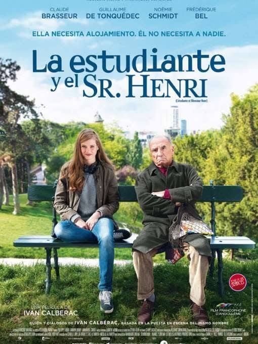 La estudiante y el Sr. Henri - Película 2015.mx