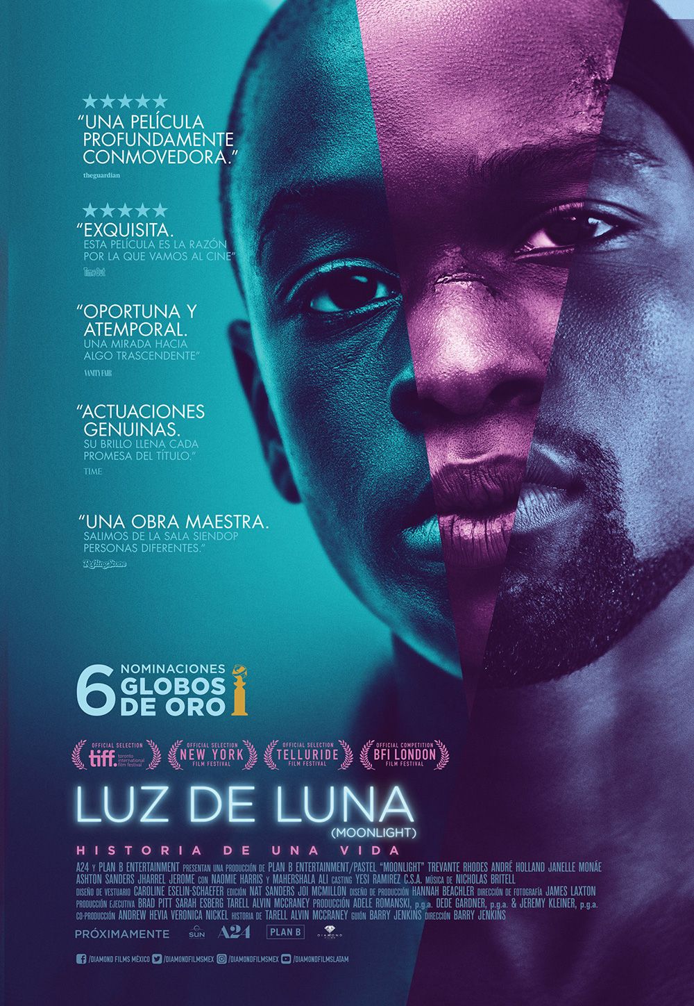 Luz de luna - Película 2016.mx
