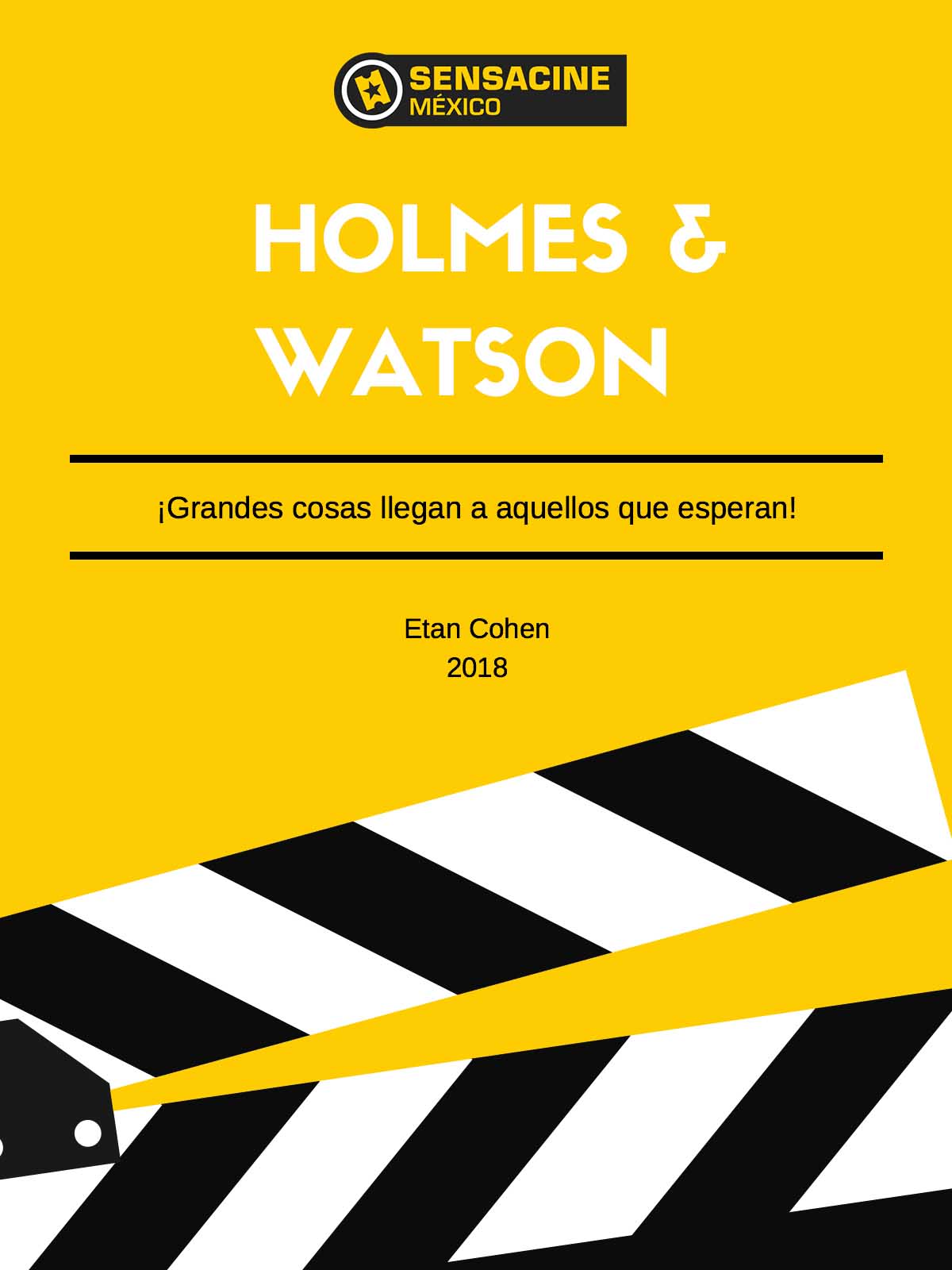 Cartel De La Película Holmes And Watson Foto 20 Por Un Total De 24 Mx