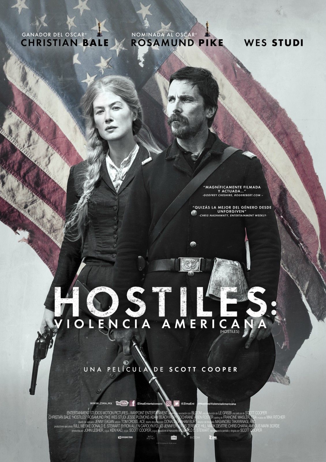 Hostiles: Violencia americana - Película 2017.mx