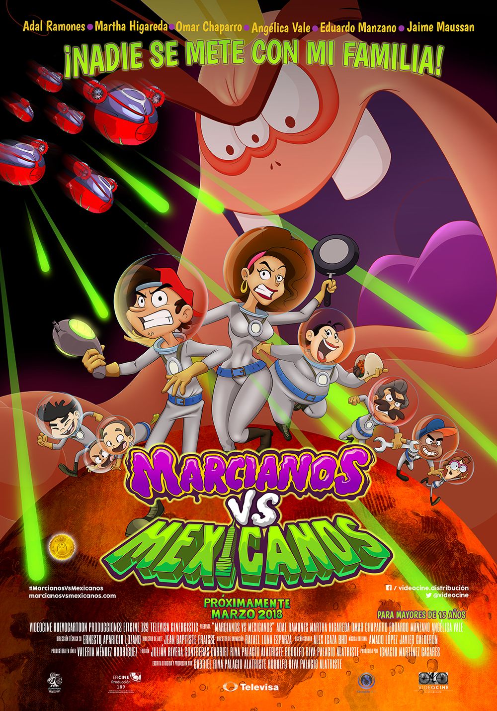 Marcianos Contra Mexicanos - Película 2018.mx
