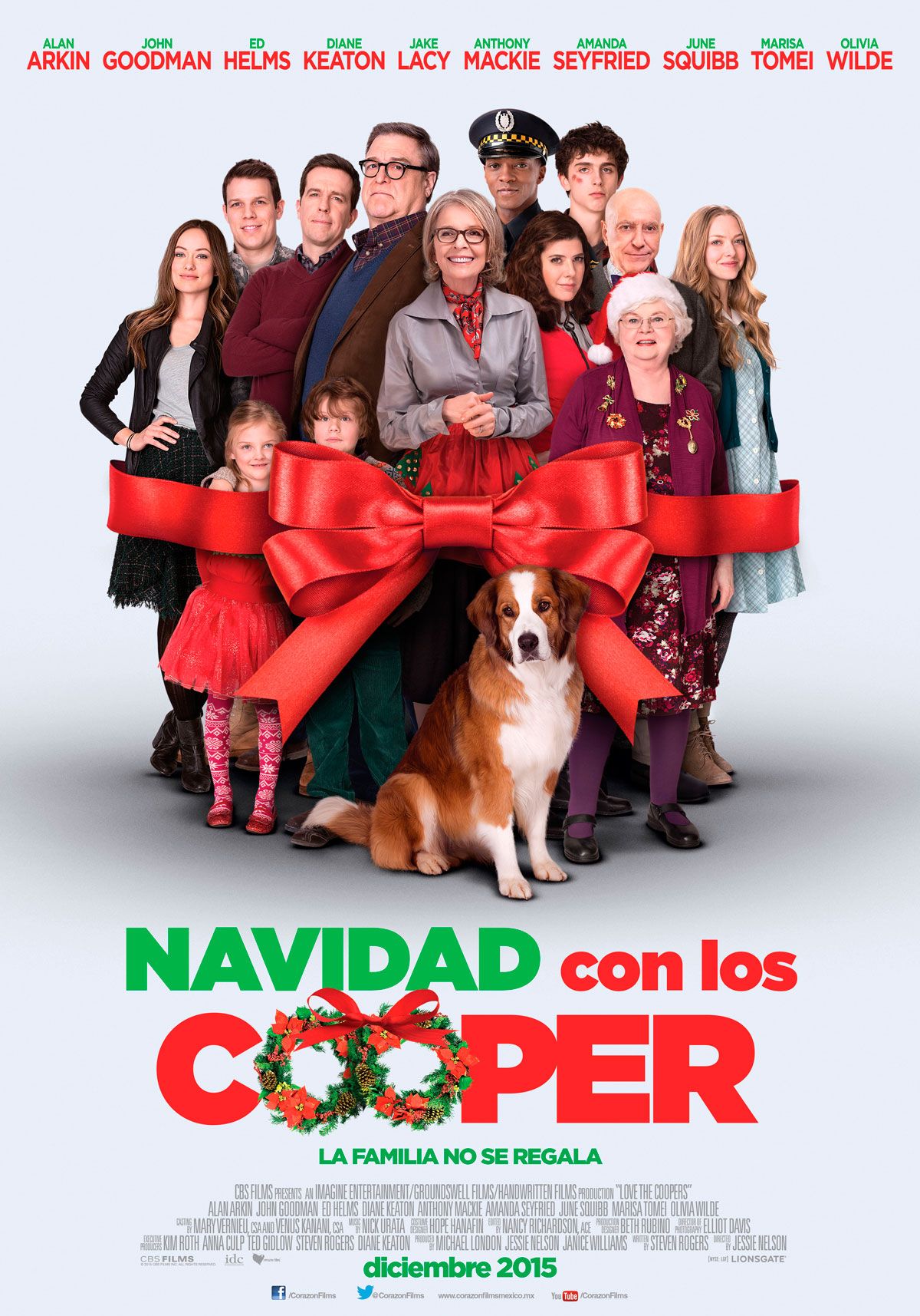 Reparto Navidad con los Cooper Equipo Técnico, Producción y