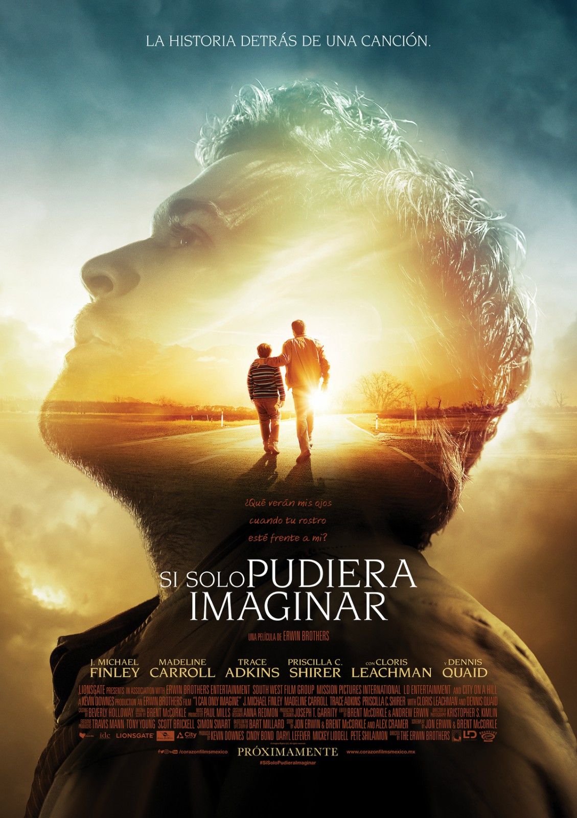 Si sólo pudiera imaginar - Película 2018.mx