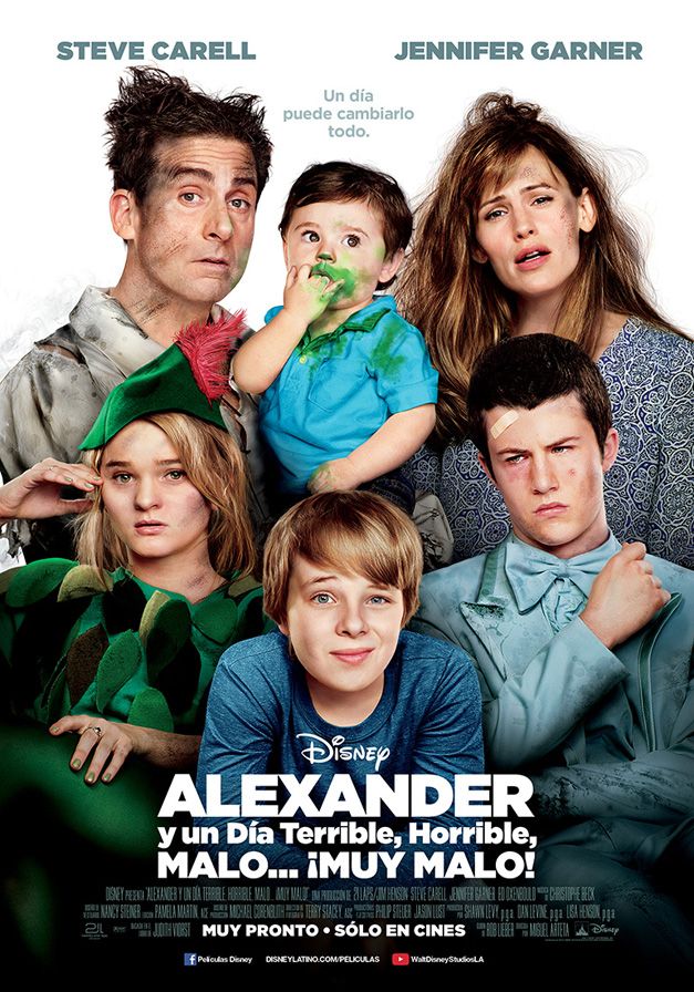 Alexander y un día terrible, horrible, malo... ¡muy malo! - Película 2014.mx