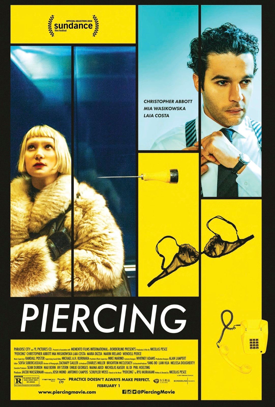 Piercing - Película 2018.mx