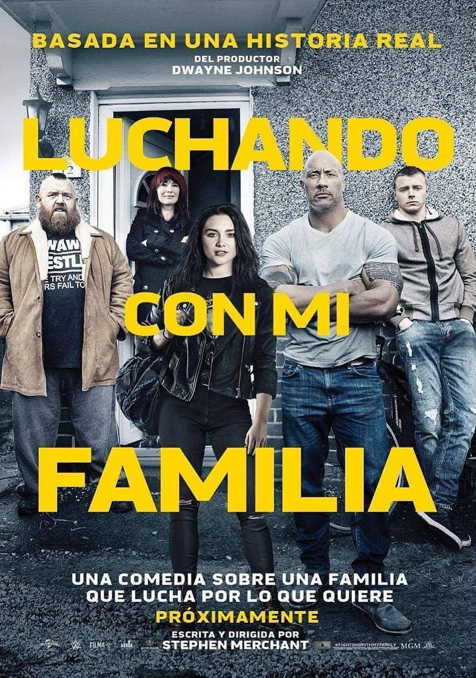 Luchando con mi familia - Película 2019.mx