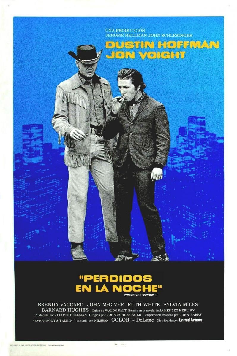 Perdidos en la noche - Película 1969.mx