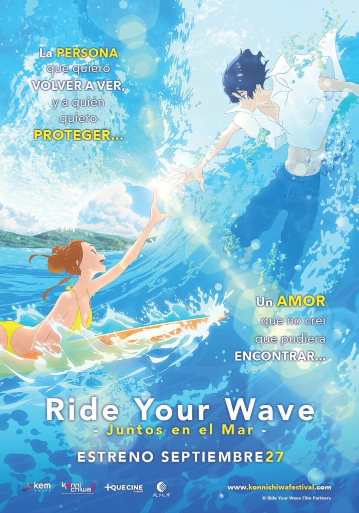 Ride your wave: Juntos en el mar - Película 2019.mx