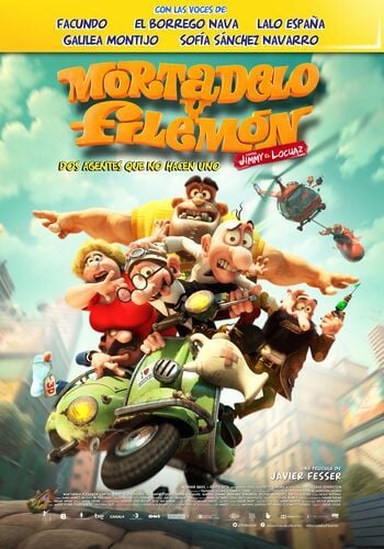 Mortadelo y Filemón contra Jimmy el locuaz - Película 2014.mx