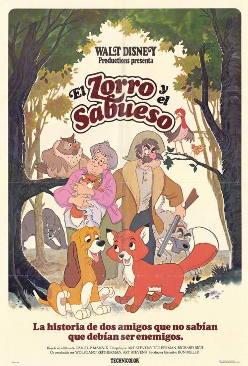 El zorro y el sabueso - Película 1981.mx