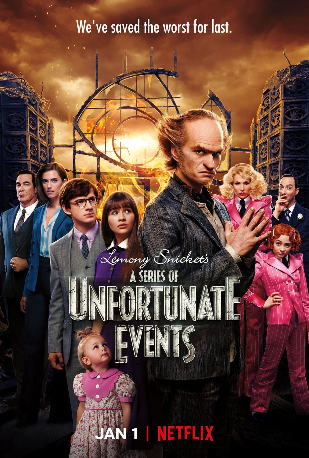 Lemony Snicket Una Serie De Eventos Desafortunados Reparto