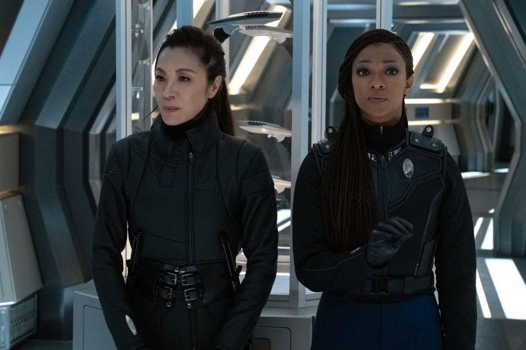 Star Trek Discovery Star Trek Discovery Foto Sonequa Martin Green Michelle Yeoh Foto